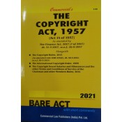 Commercial Law Publisher's The Copyright Act, 1957 Bare Act 2021